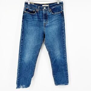 Levi’s High Rise Button Fly Wedgie Jeans